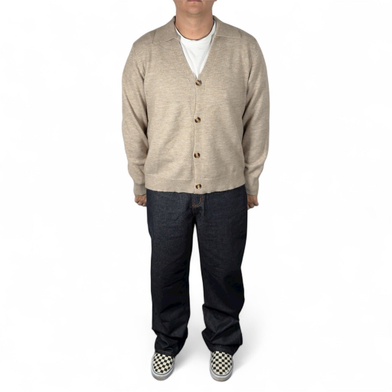 AR CARDIGAN BEIGE