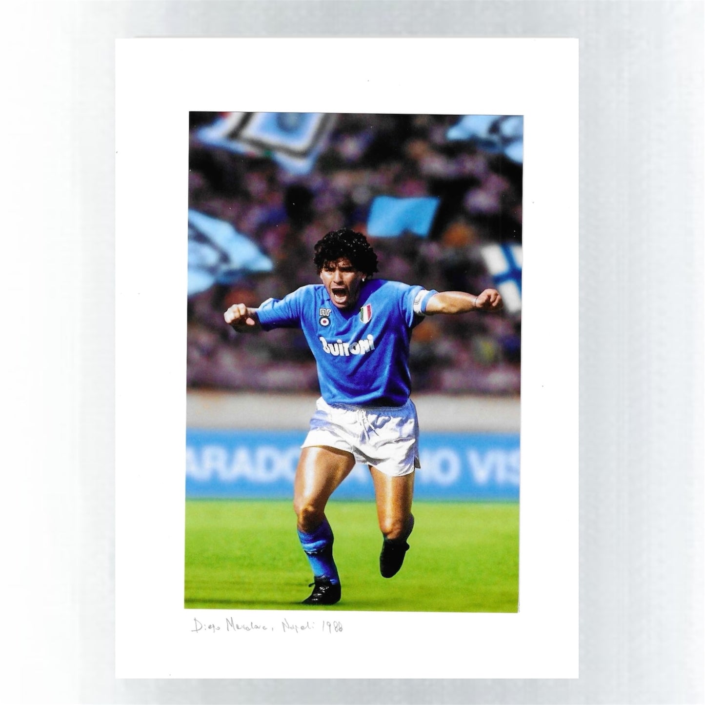 PHOTO ART STAMPA MARADONA