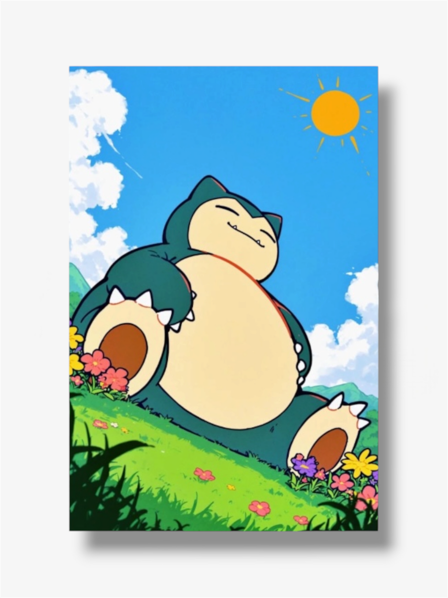 Pokèmon photo stampe snorlax
