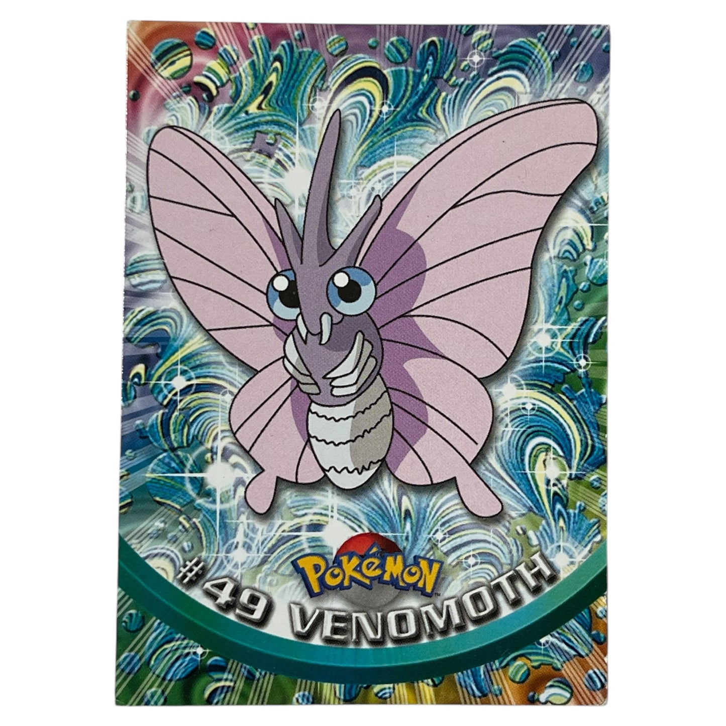 Pokemon Topps 1999 VENOMOTH #49