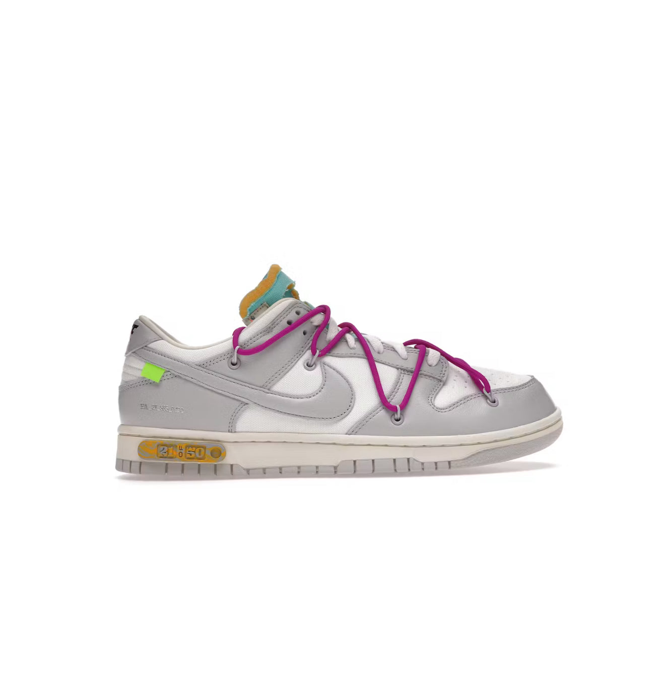 Dunk Low x Off-White Lot 21 used