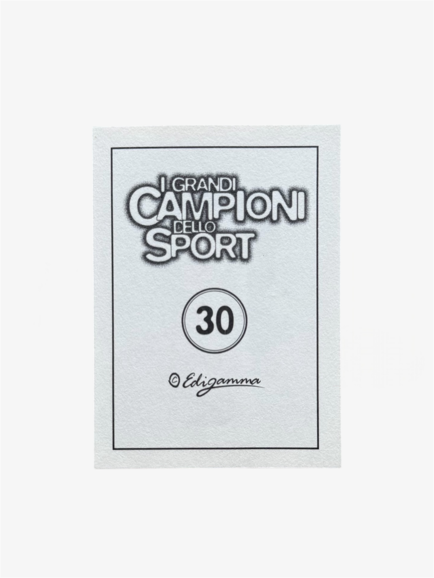 1997 Edigamma I GRANDI CAMPIONI dello Sport Ayrton Senna F1 #30