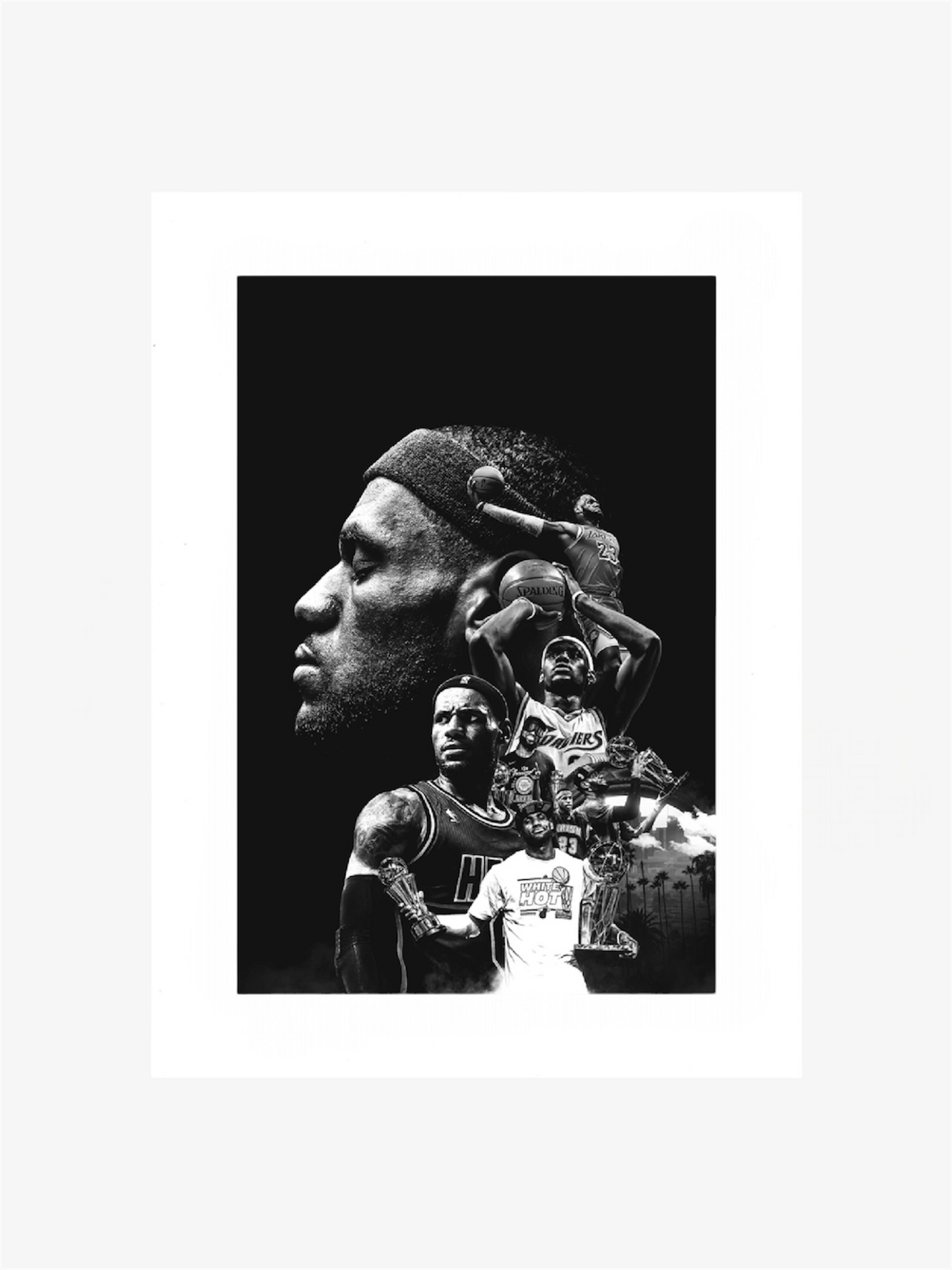 PHOTO ART STAMPA LEBRON JAMES