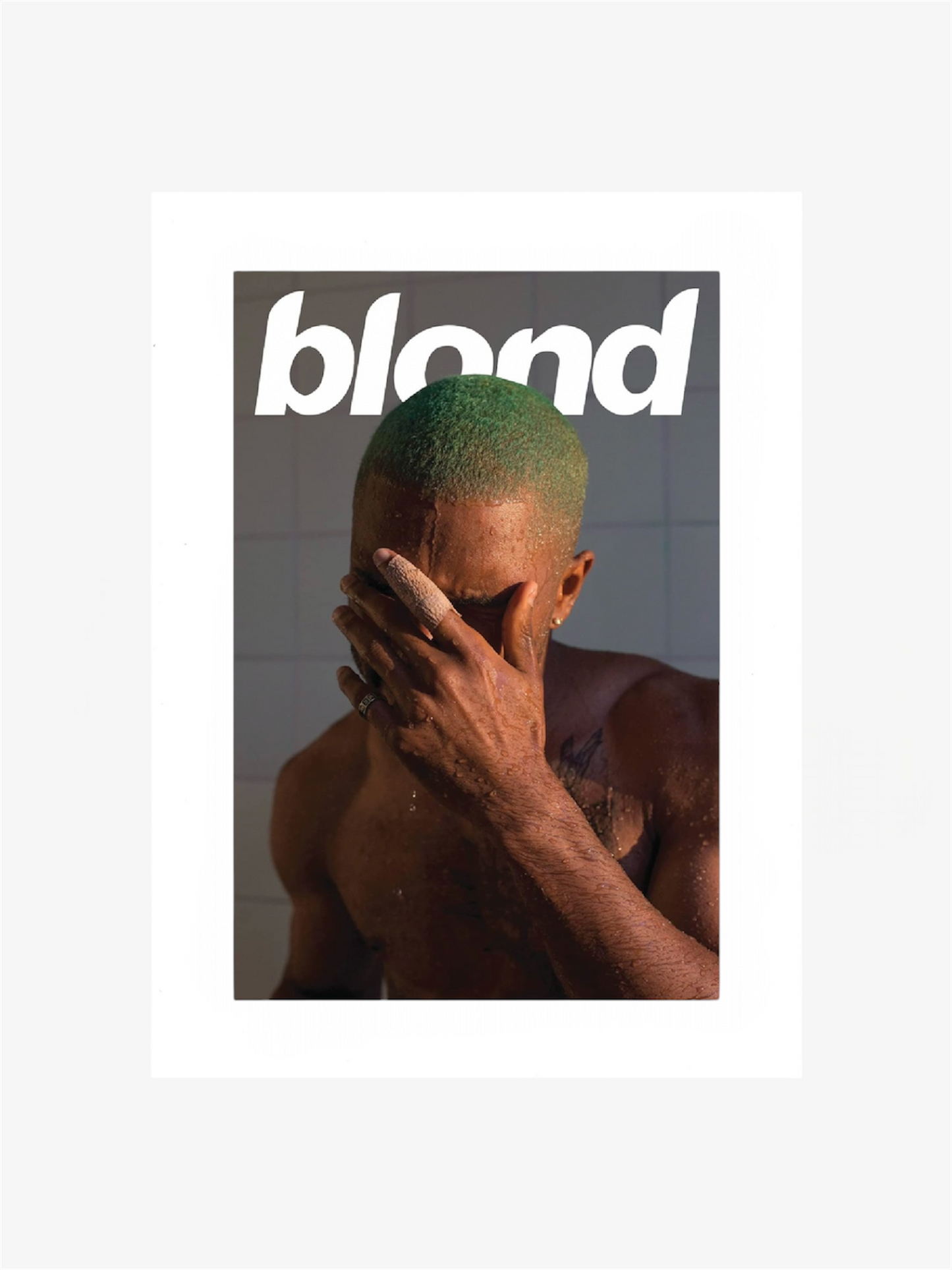 PHOTO ART STAMPA FRANK OCEAN BLOND