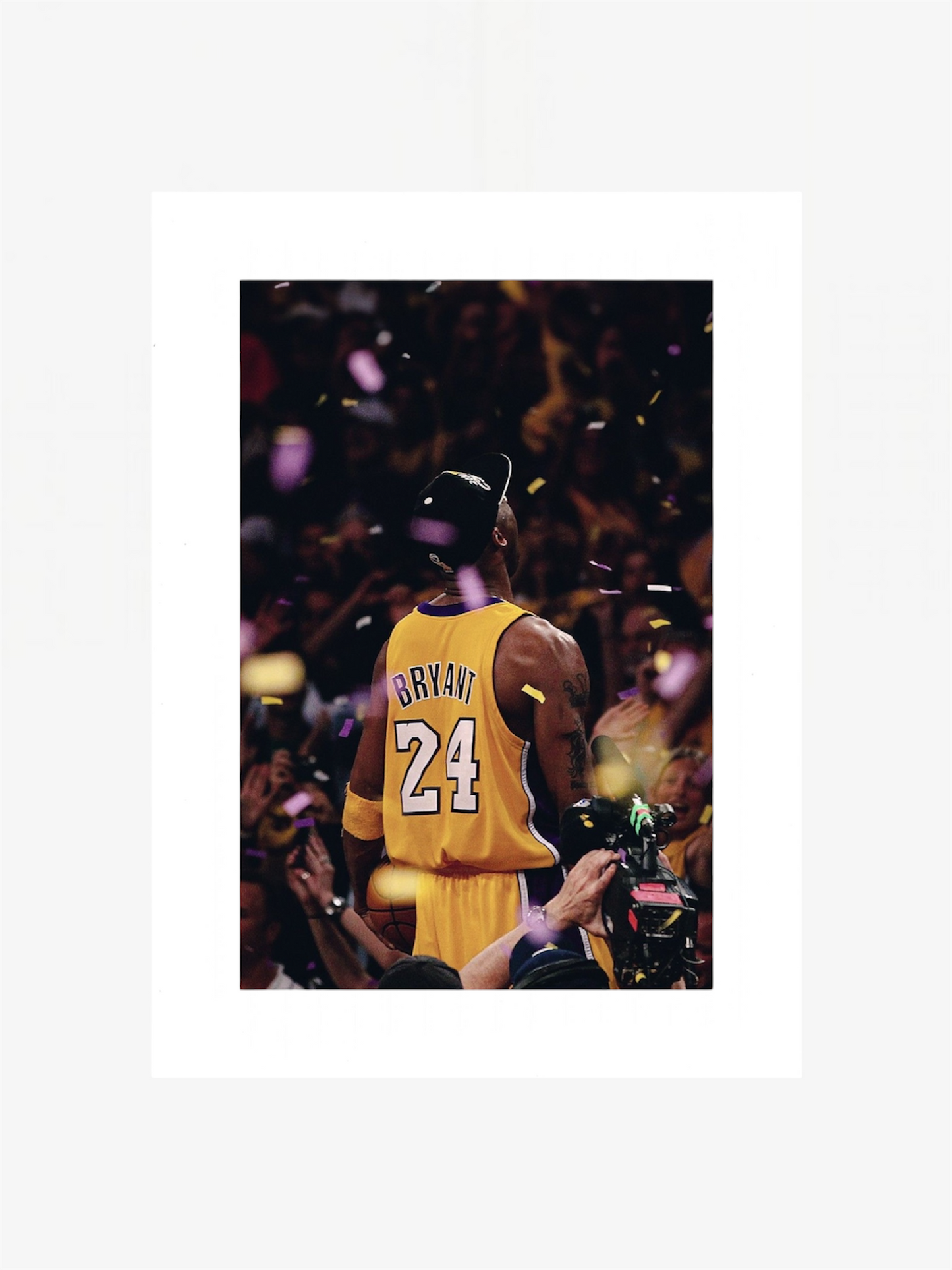 PHOTO ART STAMPA KOBE BRYANT