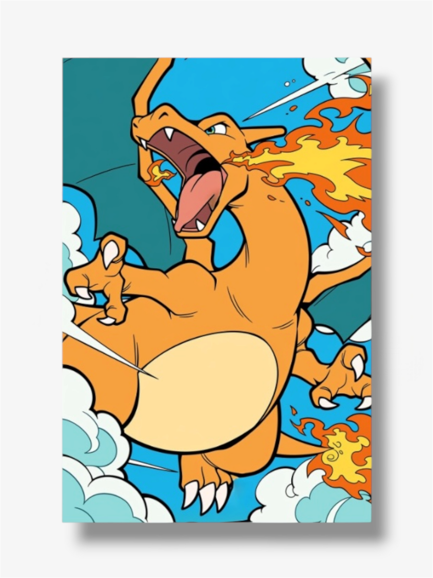 Pokèmon photo stampe charizard