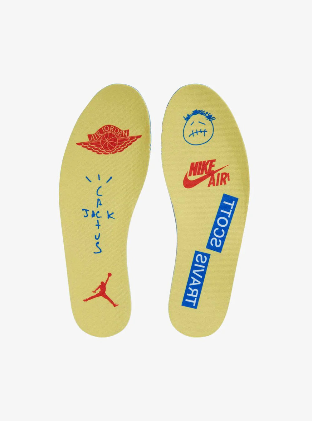 Air Jordan 1 low Og retro Travis Scott Canary yellow