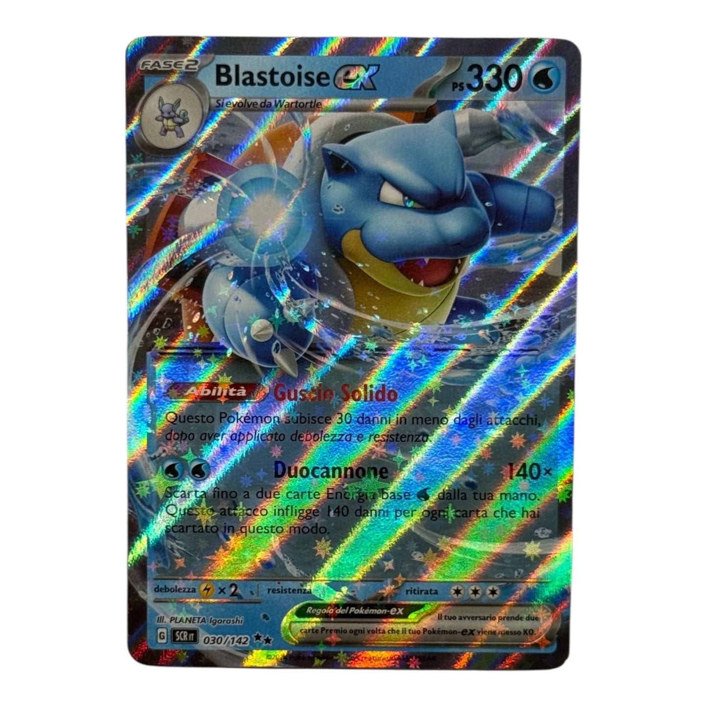 Pokèmon Corona Astrale Blastoise Ex 030-142 (IT)