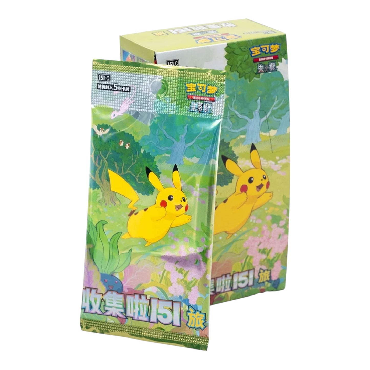Pokèmon 151 VOL.1 Pikachu box sigillato chinese