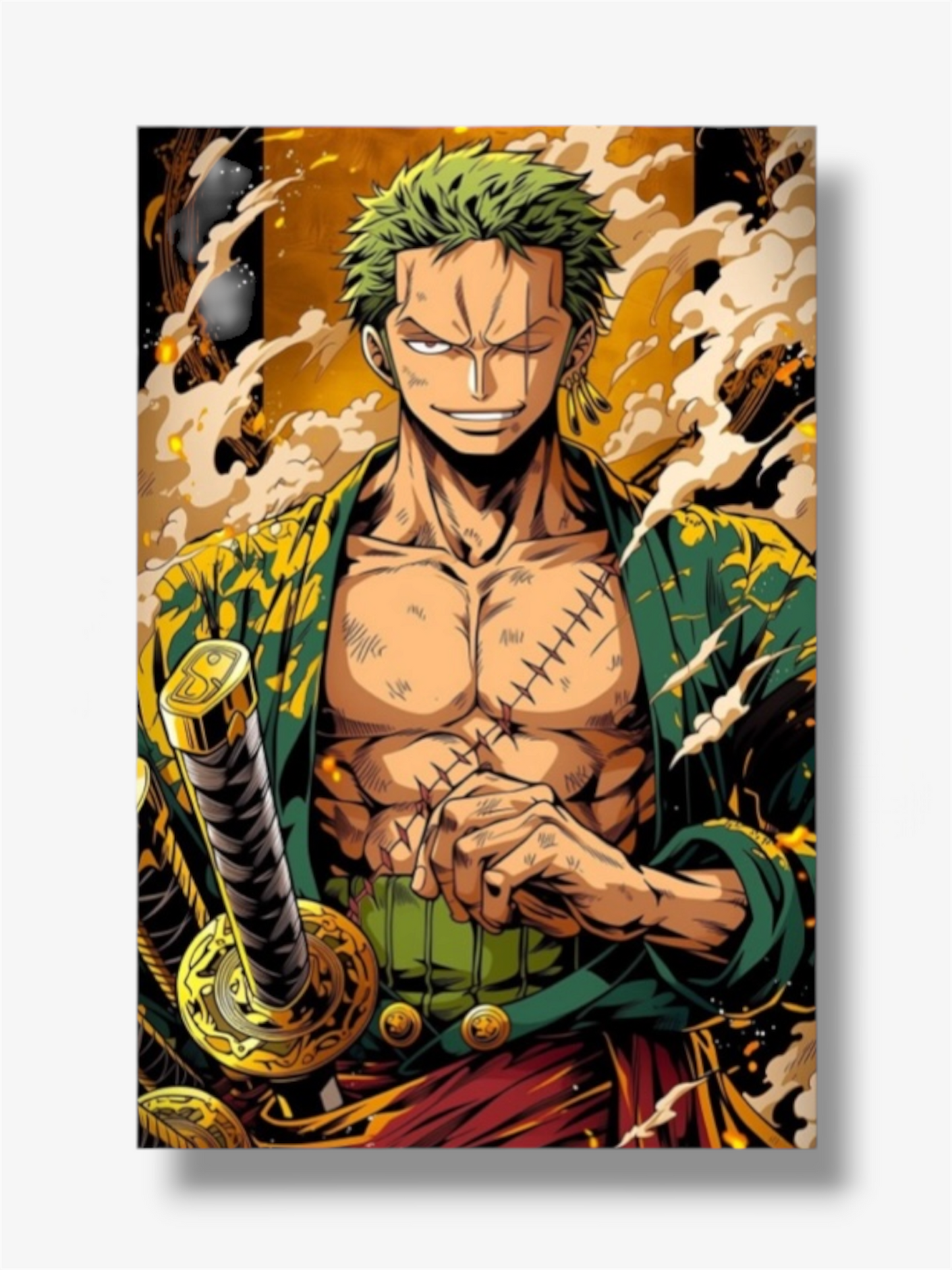 One piece photo stampe zoro