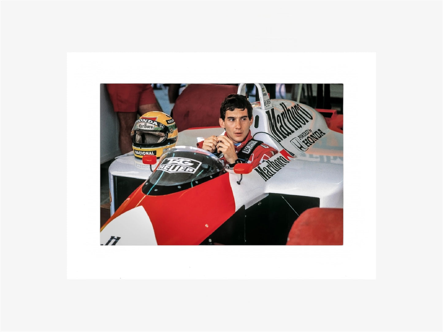 PHOTO ART STAMPA AYRTON SENNA