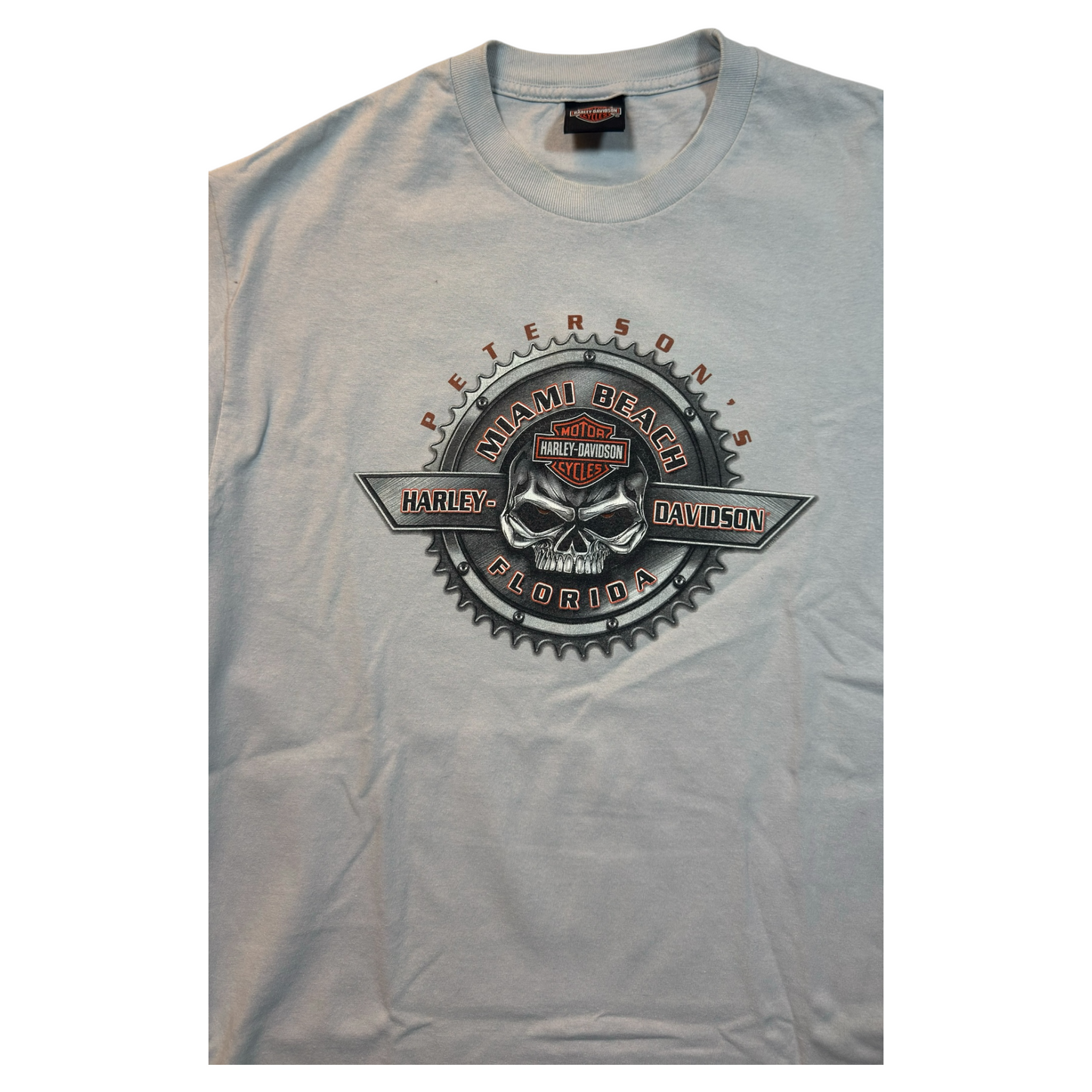 2000' - Harley Davidson Peterson's Miami Florida vintage t-shirt