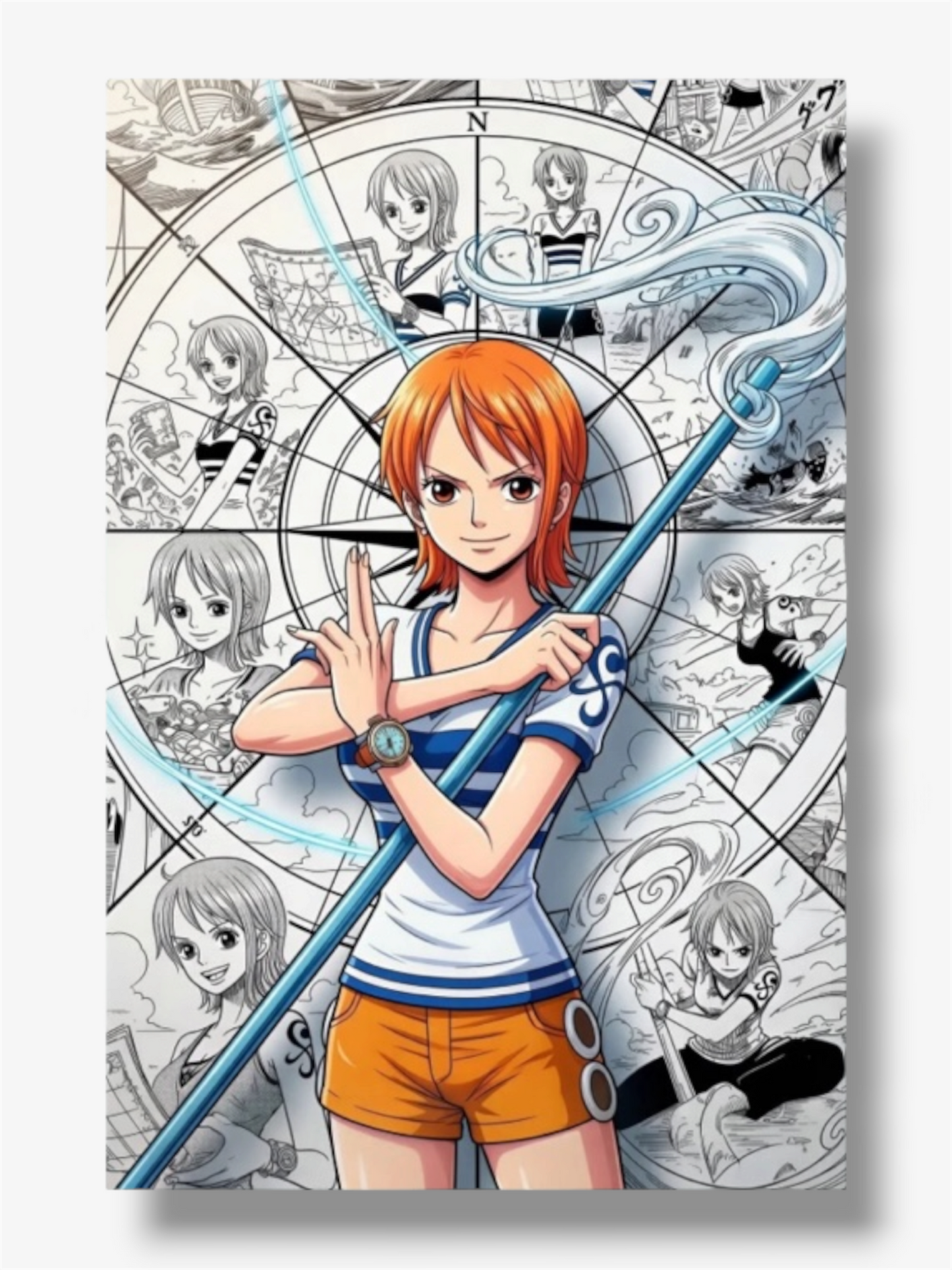 One piece photo stampe nami