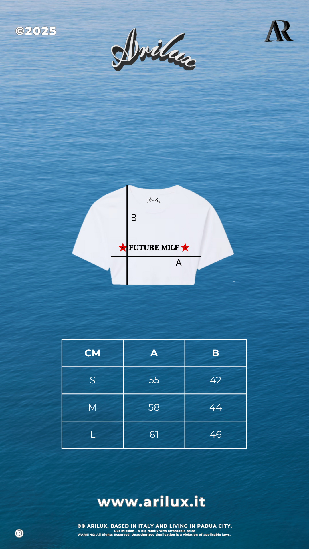 AR CROP TEE FUTURE MILF