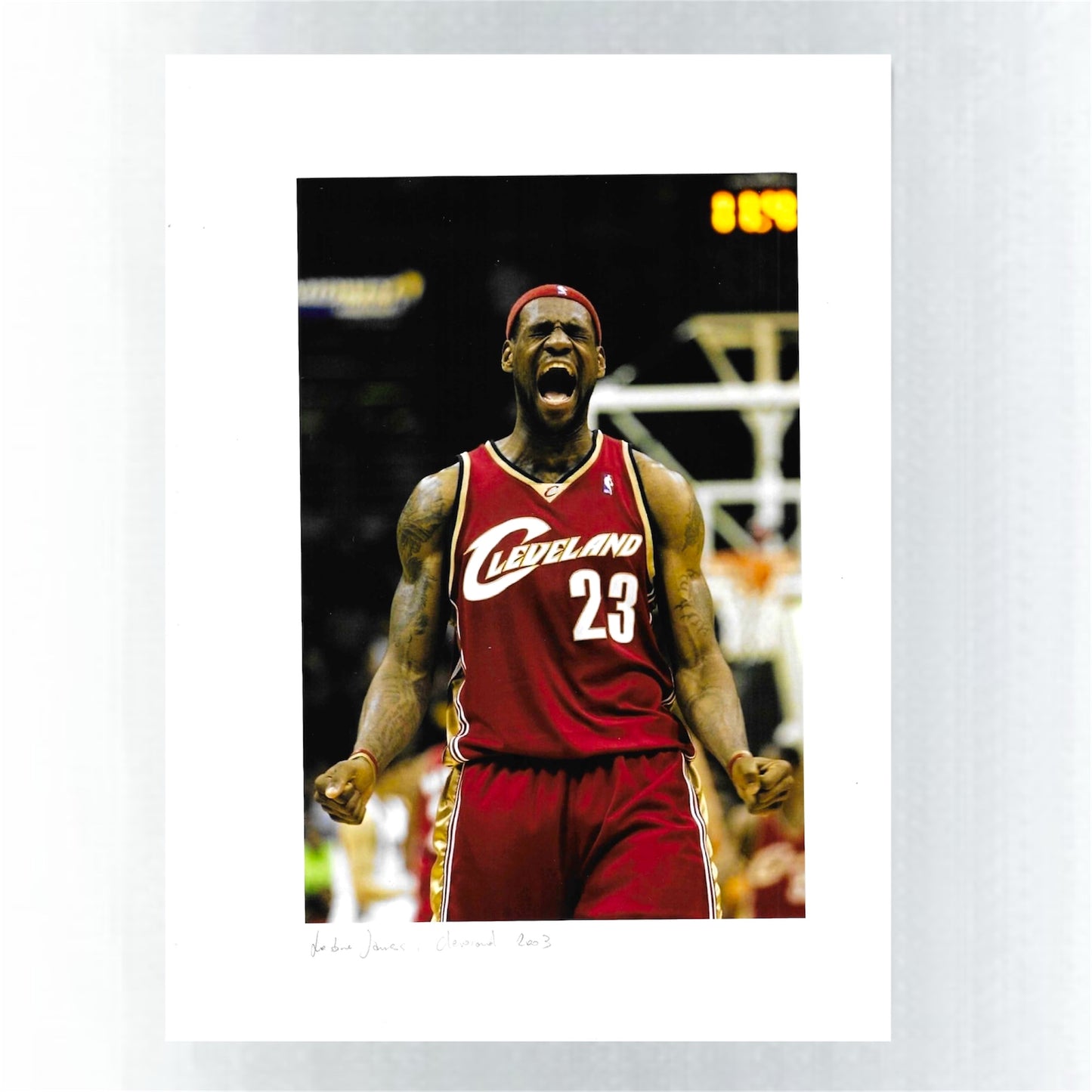 PHOTO ART STAMPA LEBRON JAMES