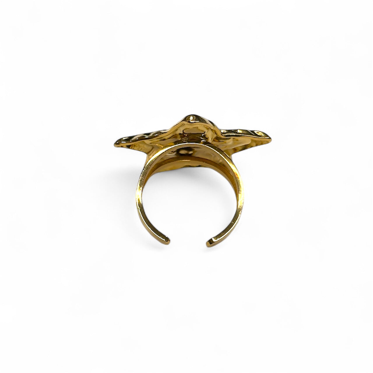 Anello Frank Stella dorato
