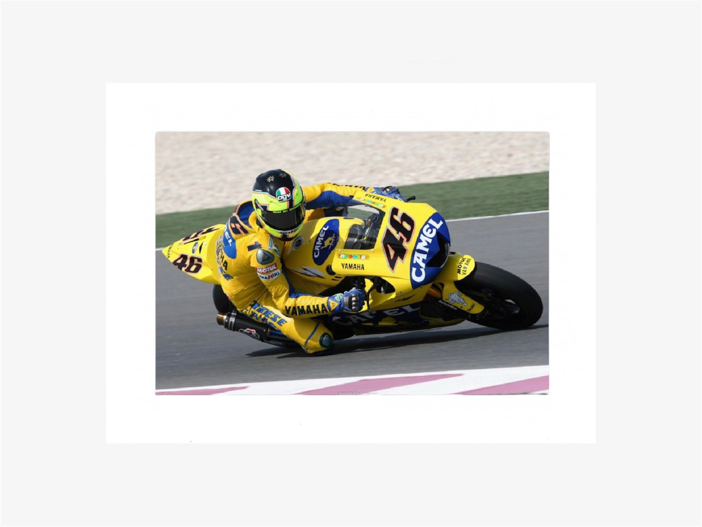 PHOTO ART STAMPA VALENTINO ROSSI