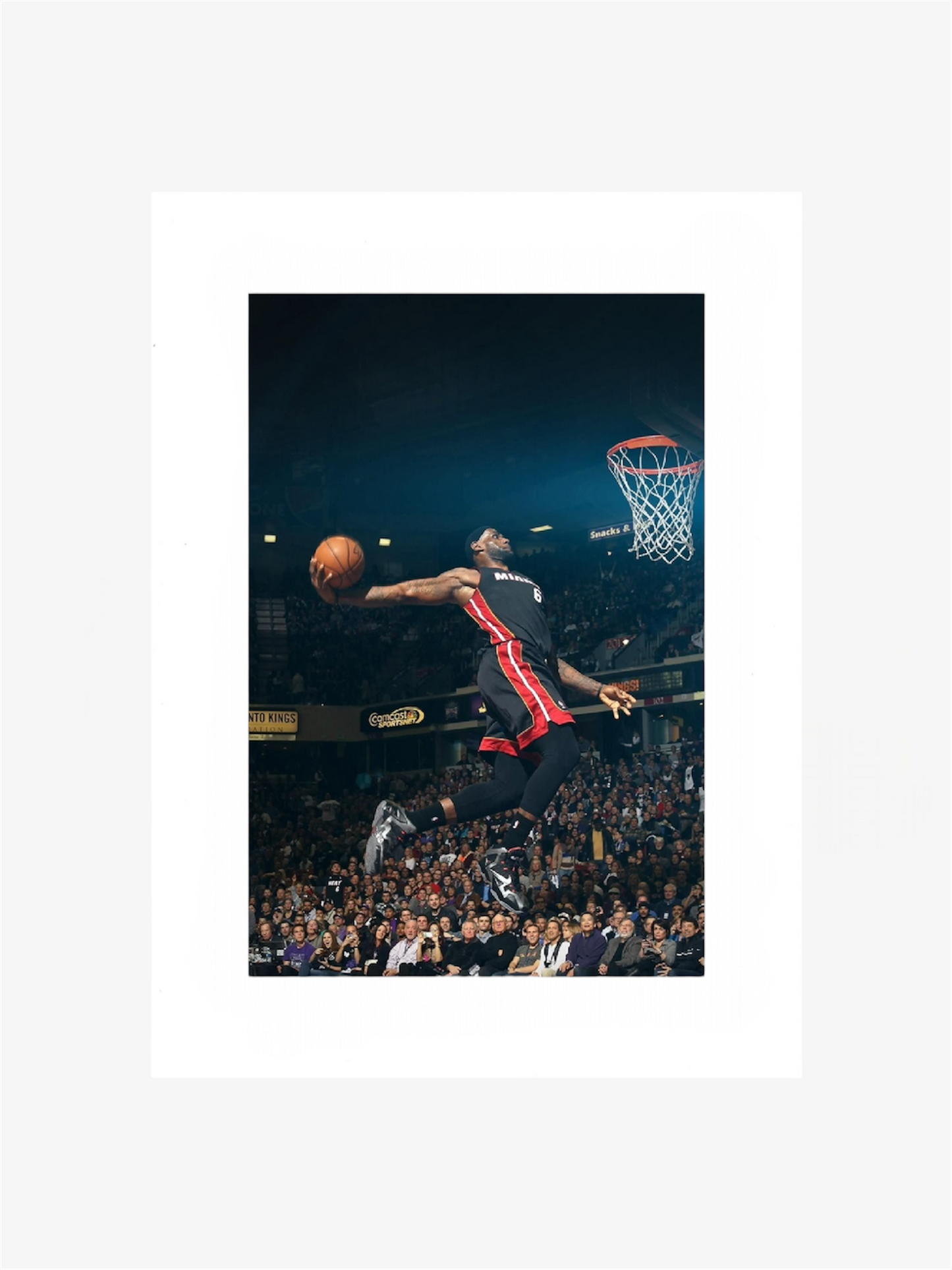 PHOTO ART STAMPA LEBRON JAMES