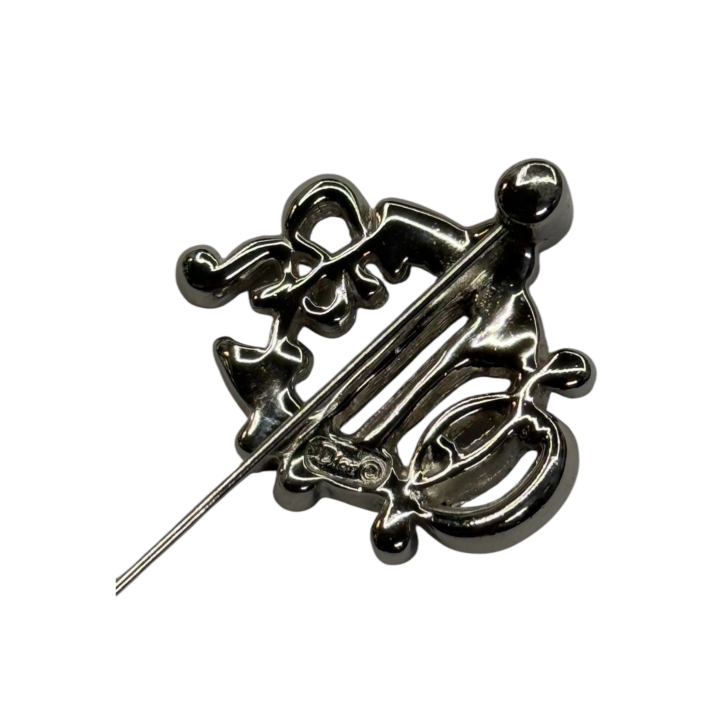 Dior spilla pins vintage silver originale usata