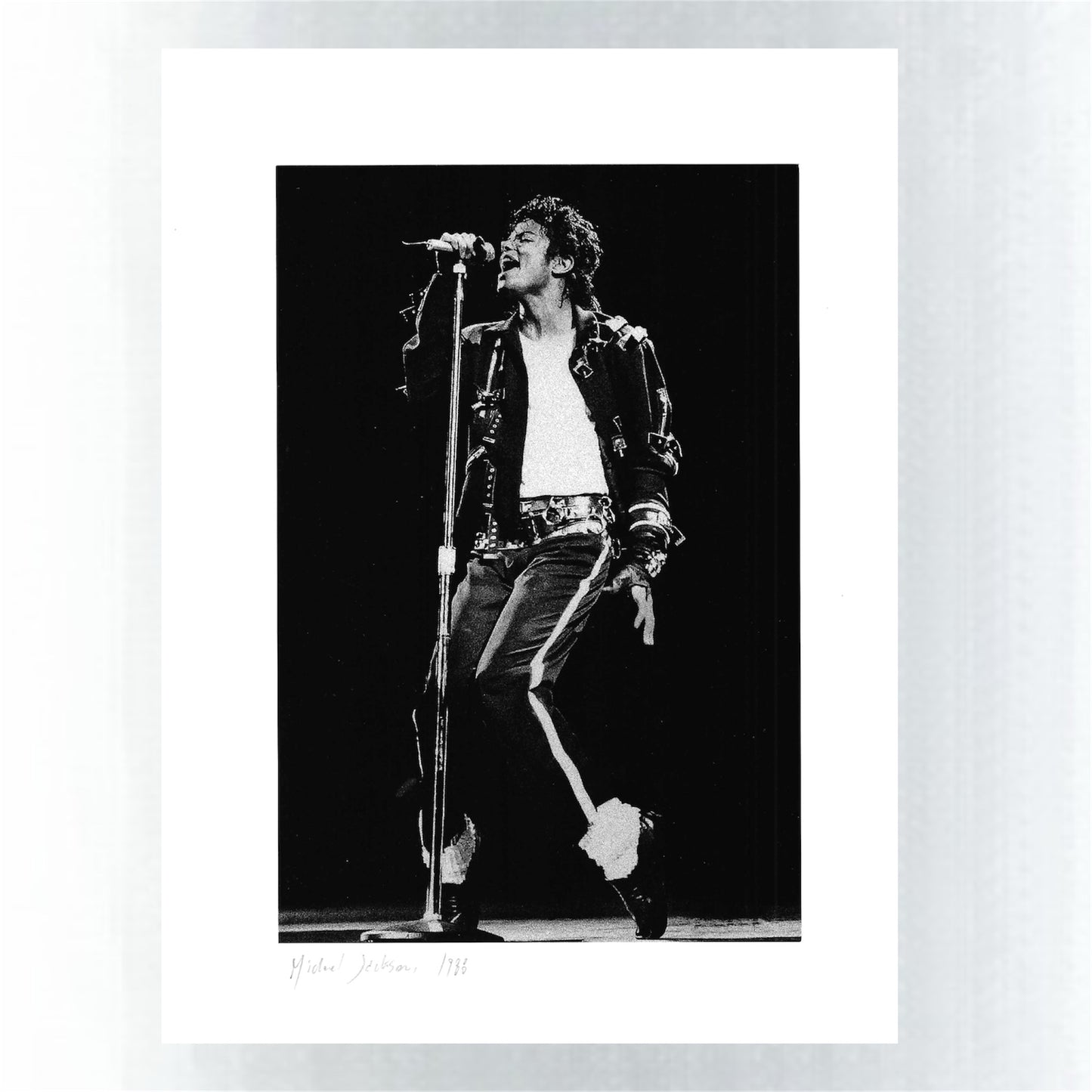 PHOTO ART STAMPA MICHAEL JACKSON