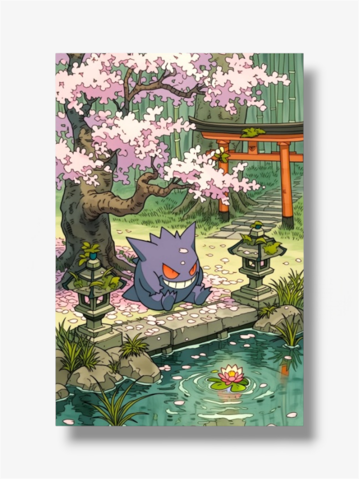 Pokèmon photo stampe gengar