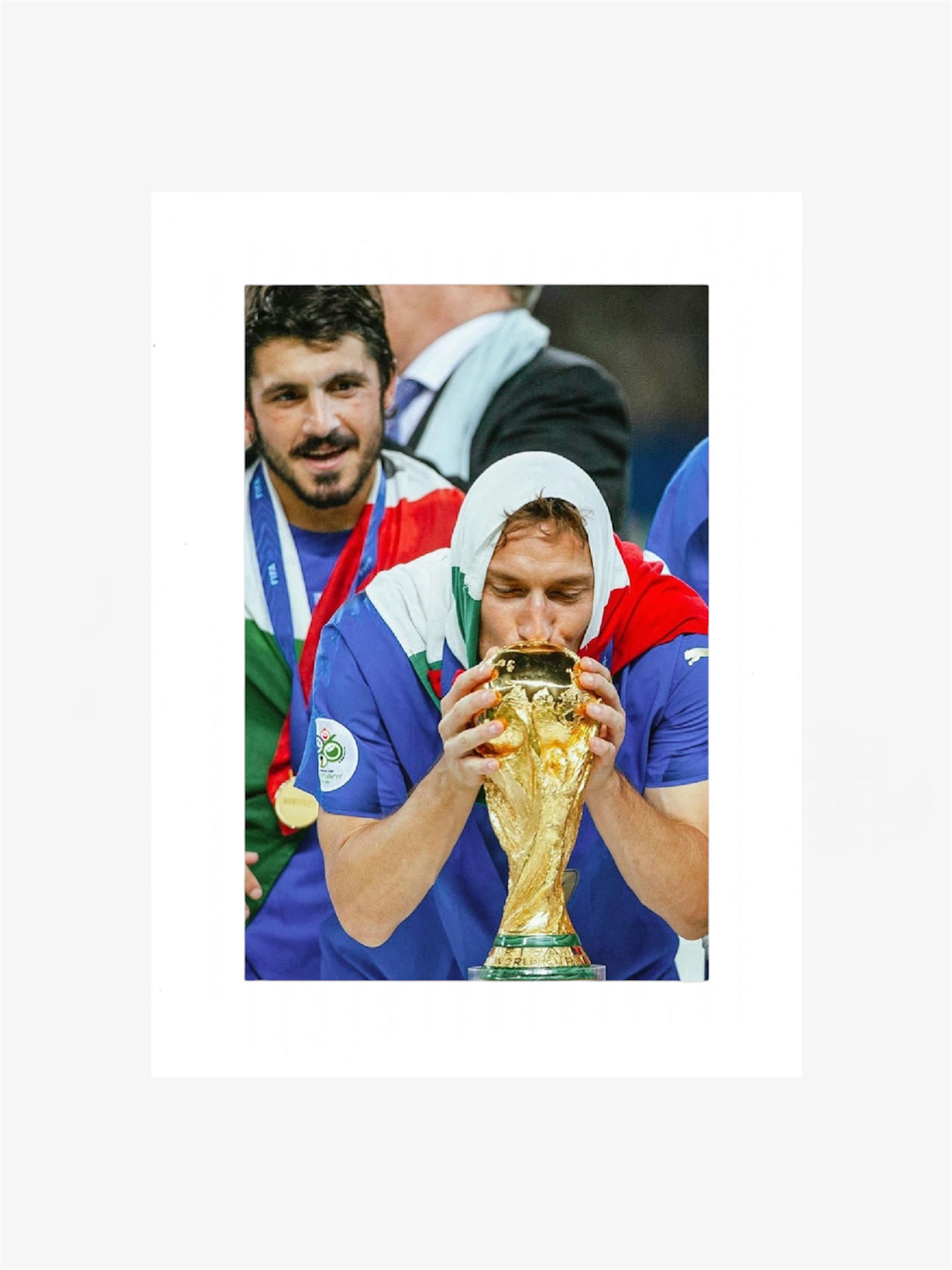 Photo stampa mondiali 2006 calcio Totti