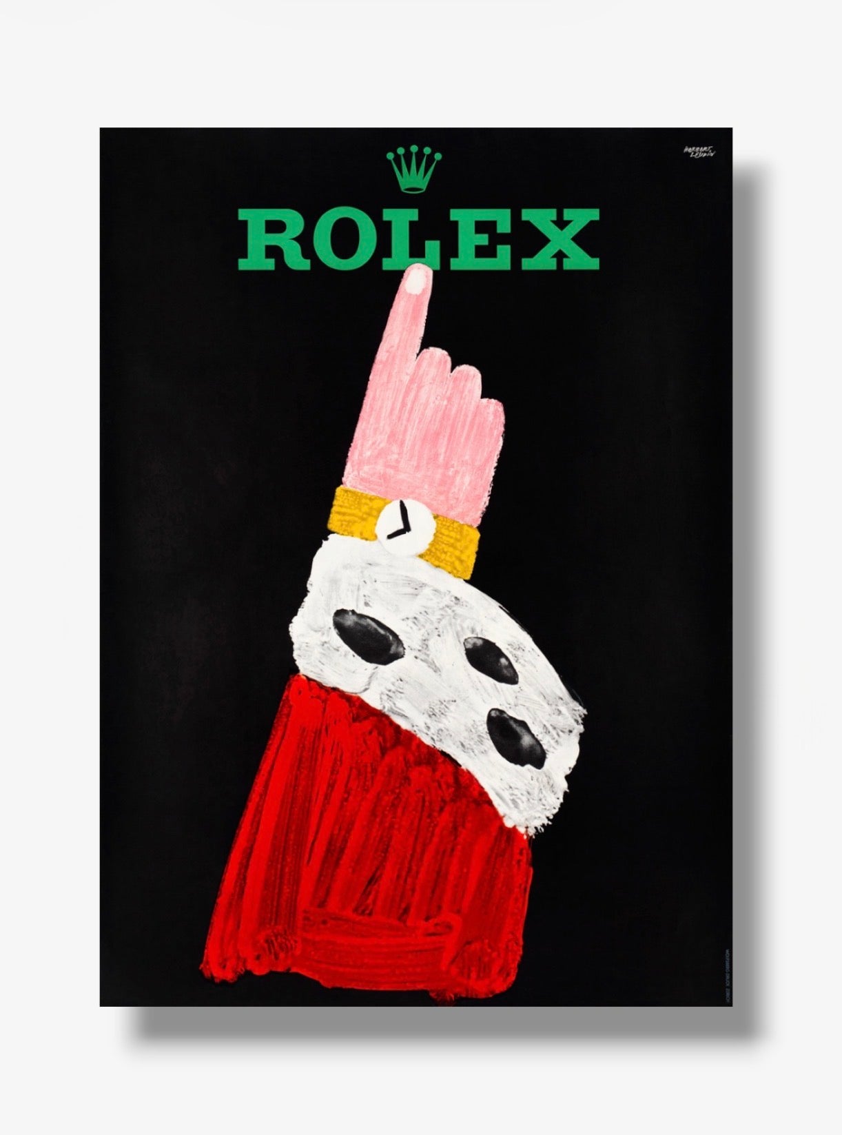 PHOTO STAMPA ROLEX VINTAGE