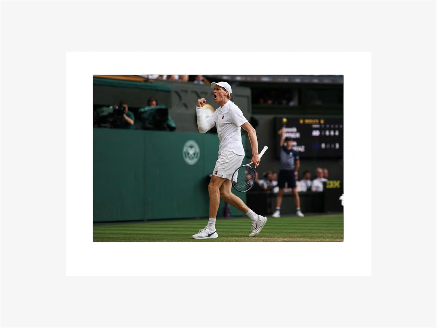 PHOTO ART STAMPA JANNIK SINNER