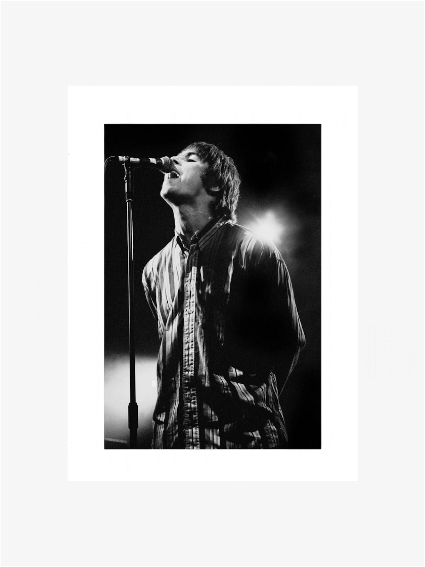liam callagher oasis musica photo stampa arredo