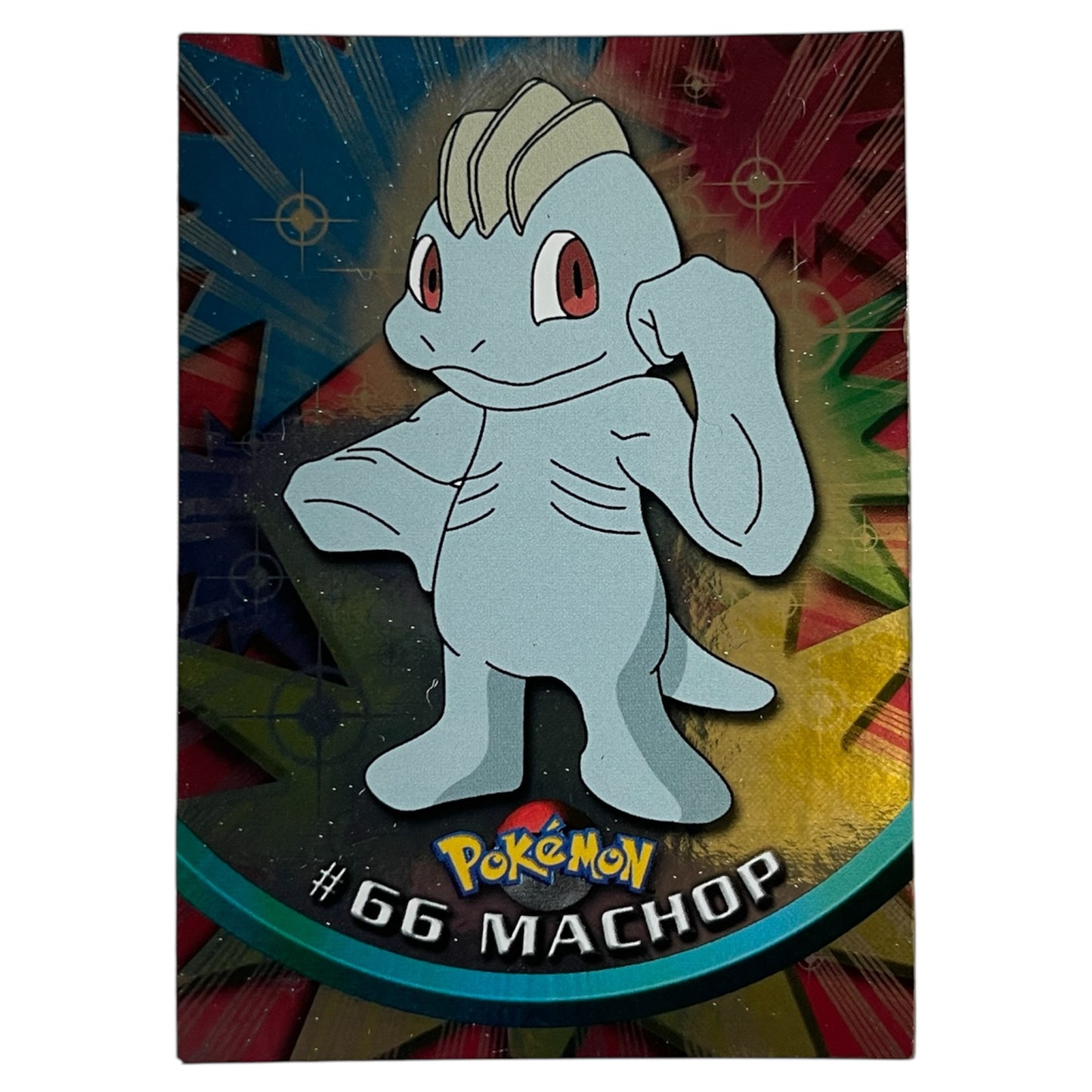 Pokemon Topps 1999 MACHOP holo #66