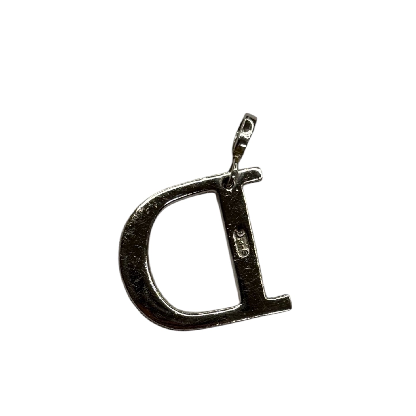 Dior ciondolo D vintage silver originale usata