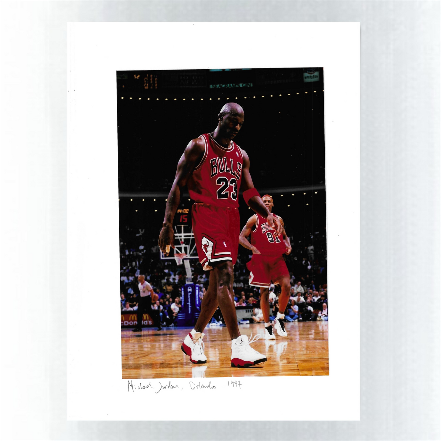 PHOTO ART STAMPA MICHAEL JORDAN