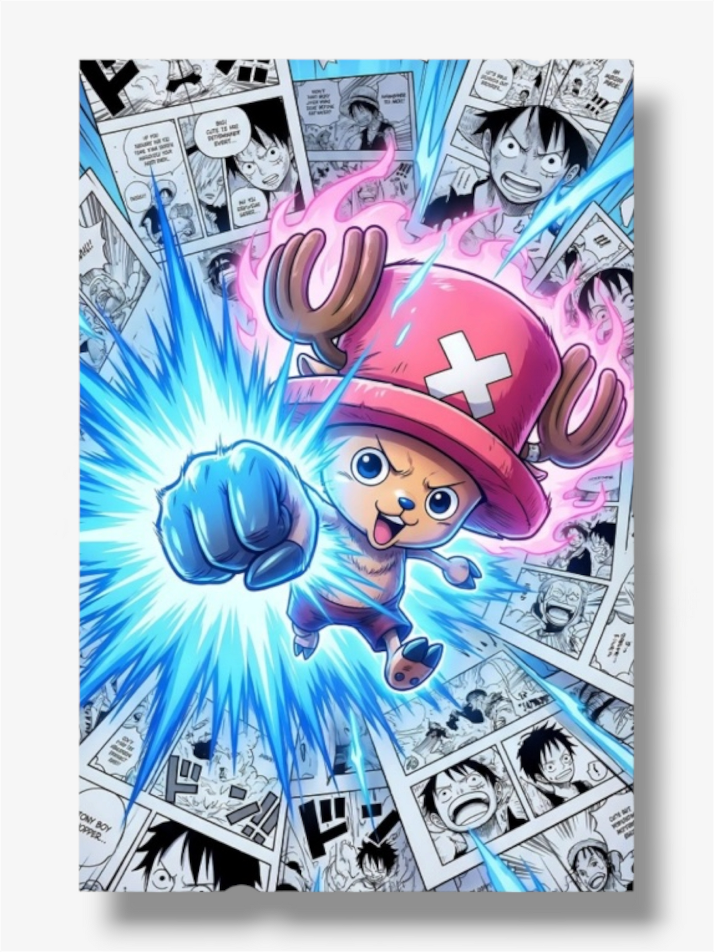 One piece photo stampe chooper tony