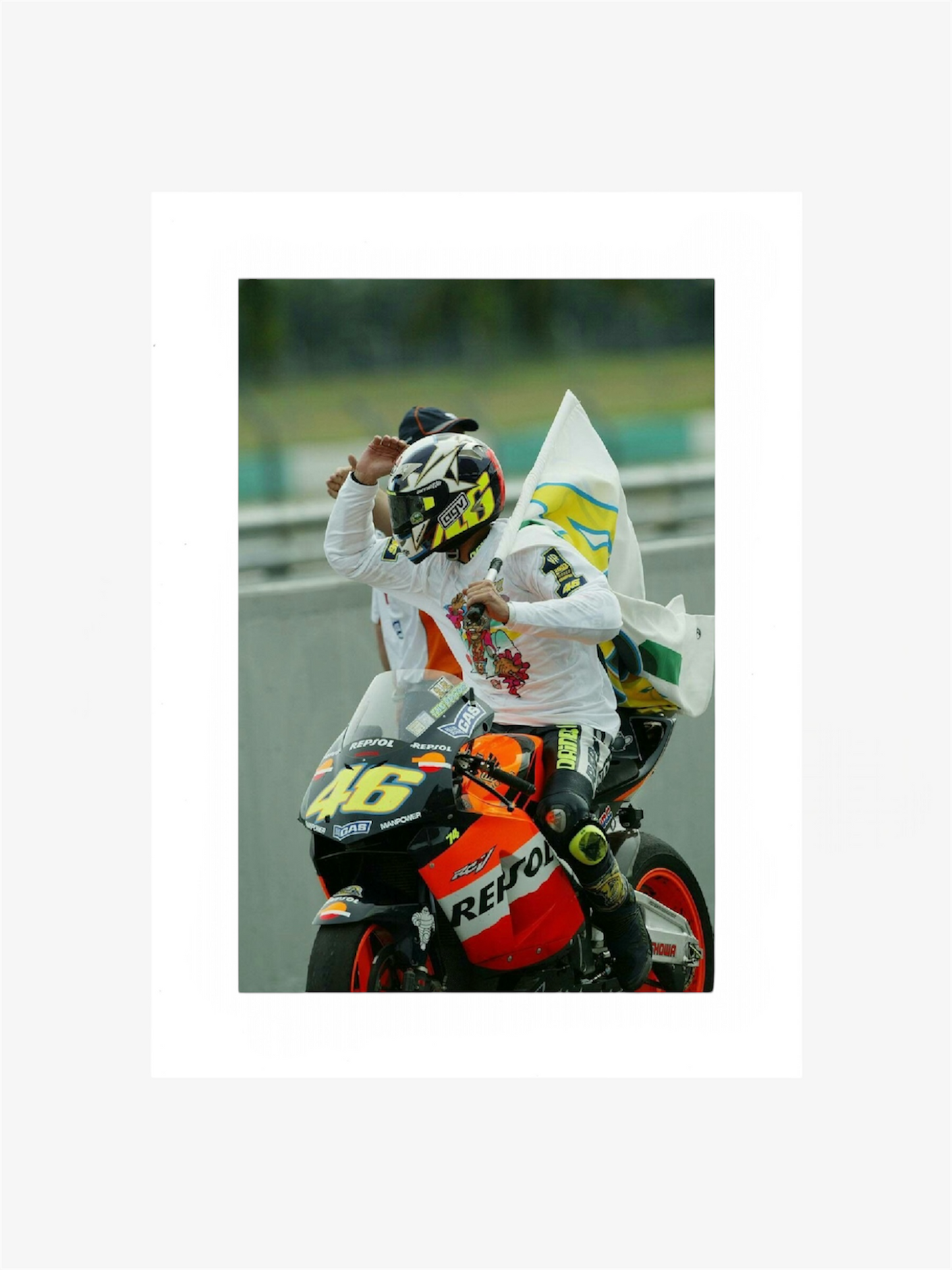 PHOTO ART STAMPA VALENTINO ROSSI