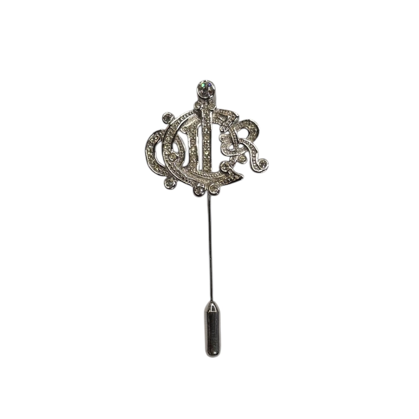 Dior spilla pins vintage silver originale usata