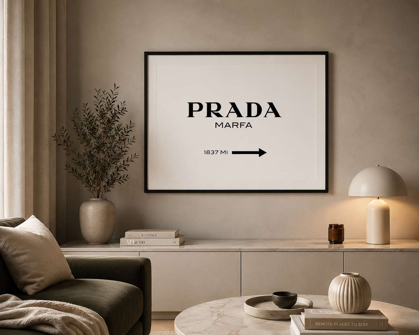 PHOTO STAMPA PRADA MARFA
