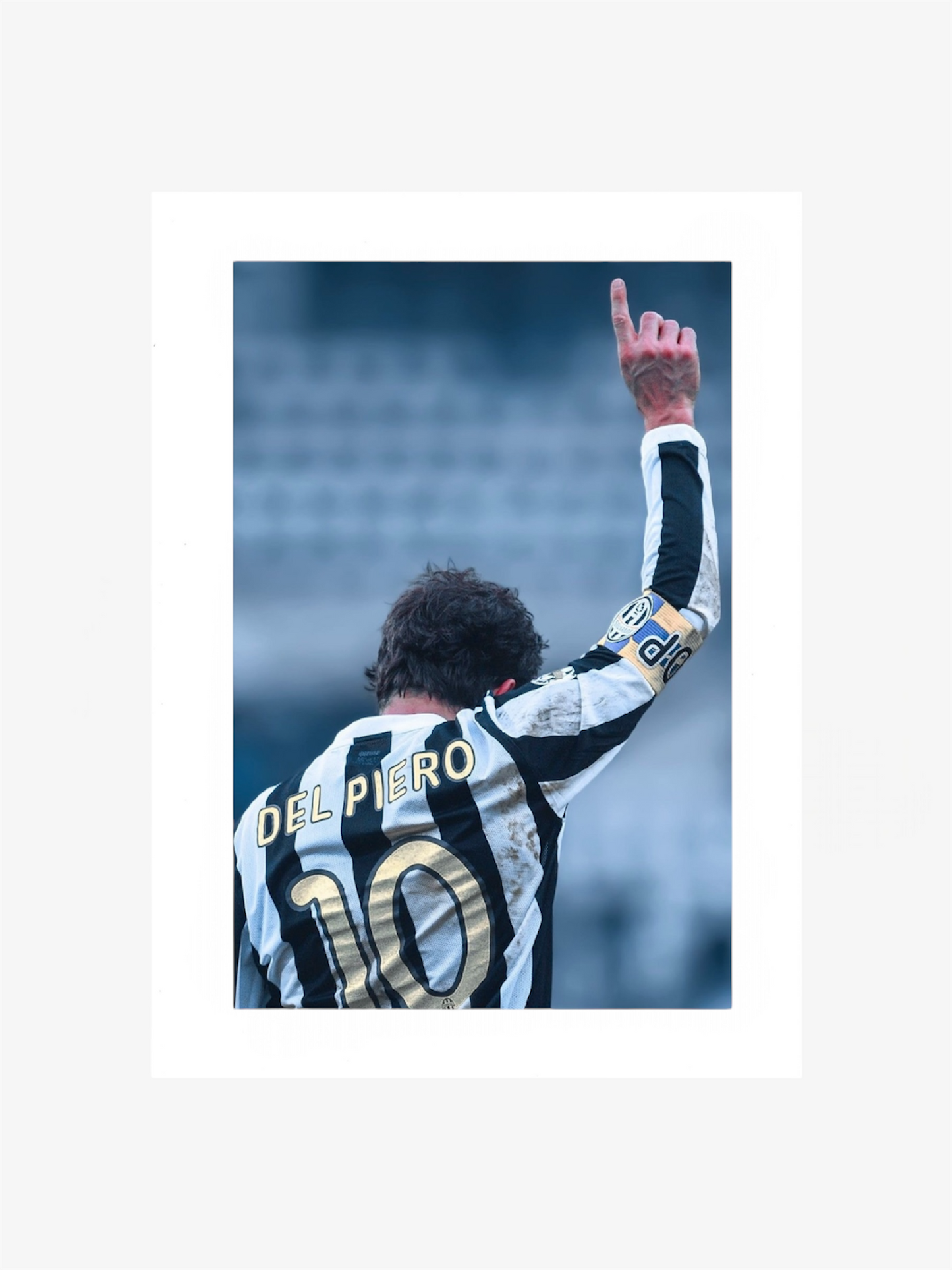 PHOTO ART STAMPA DEL PIERO JUVE