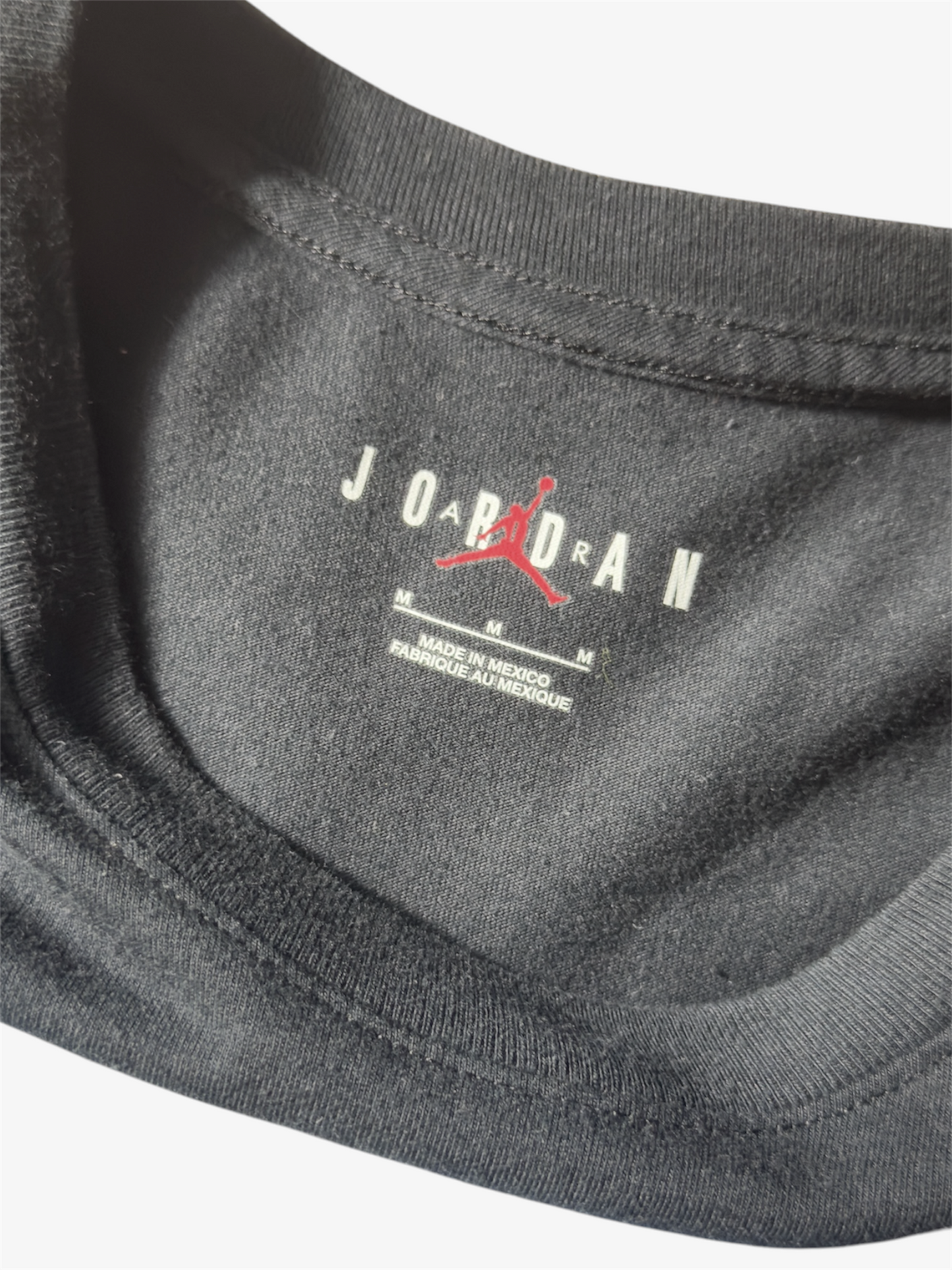 t shirt air jordan nike nera taglia M bred 85