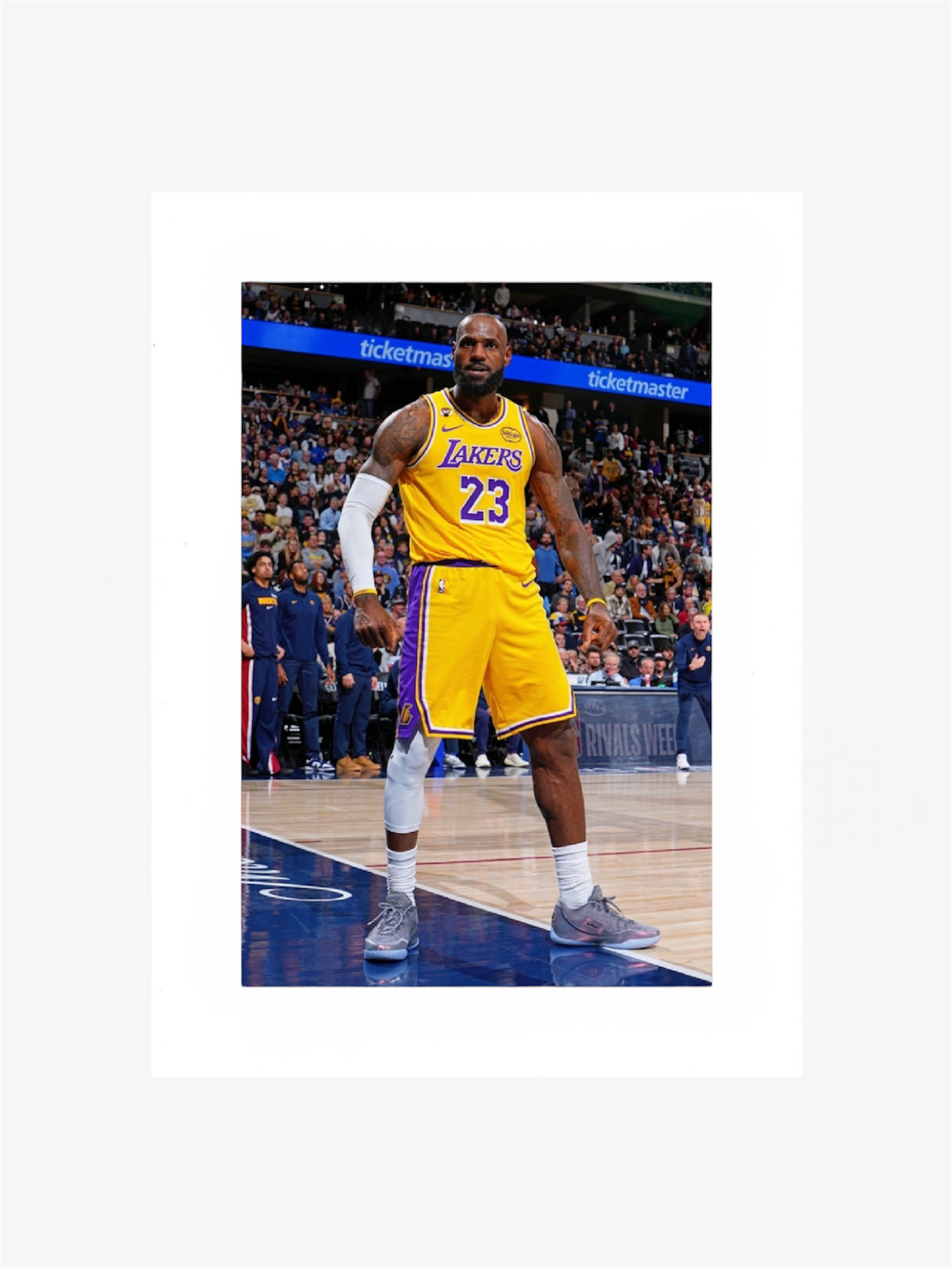 PHOTO ART STAMPA LEBRON JAMES