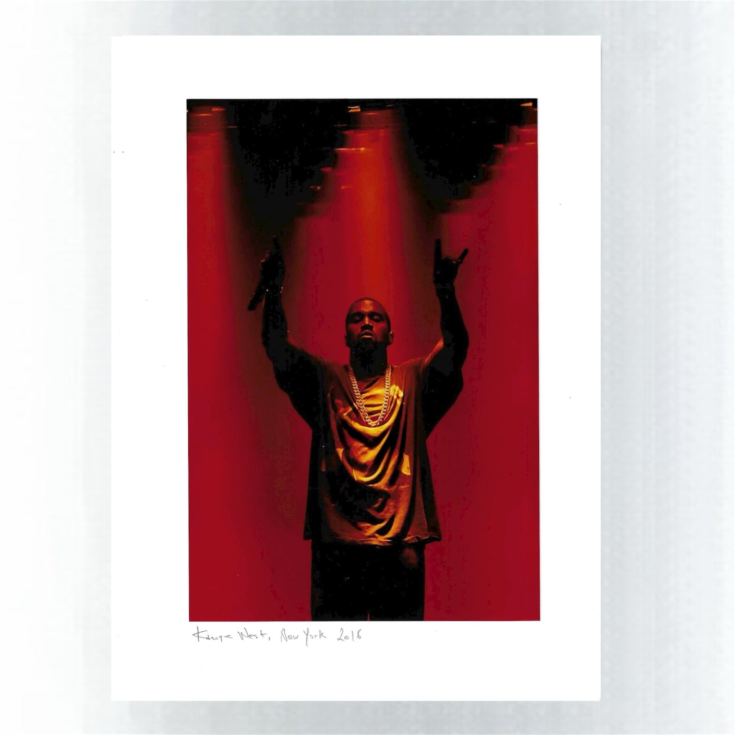 PHOTO ART STAMPA KANYE WEST