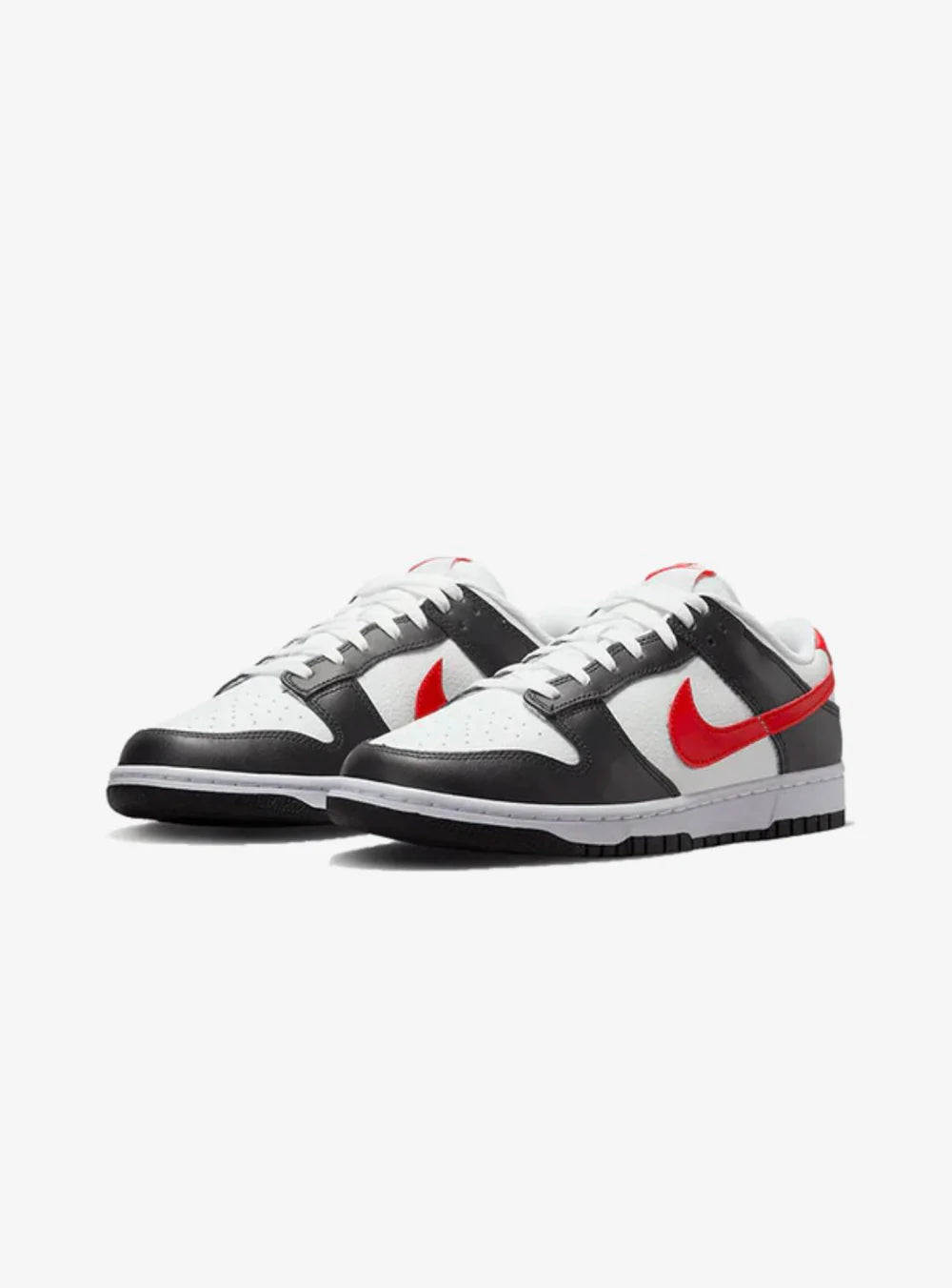 Nike Dunk low Red swoosh Panda