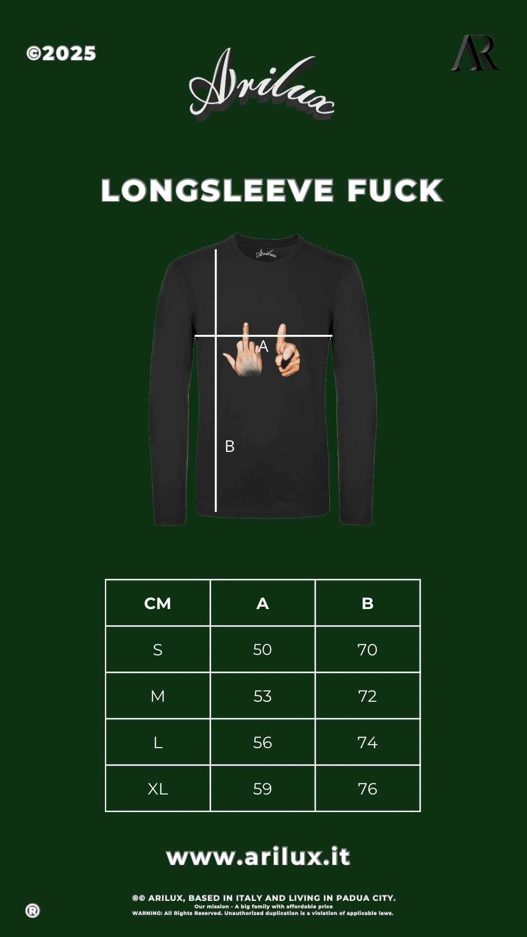 AR LONGSLEEVE FUCK WHITE