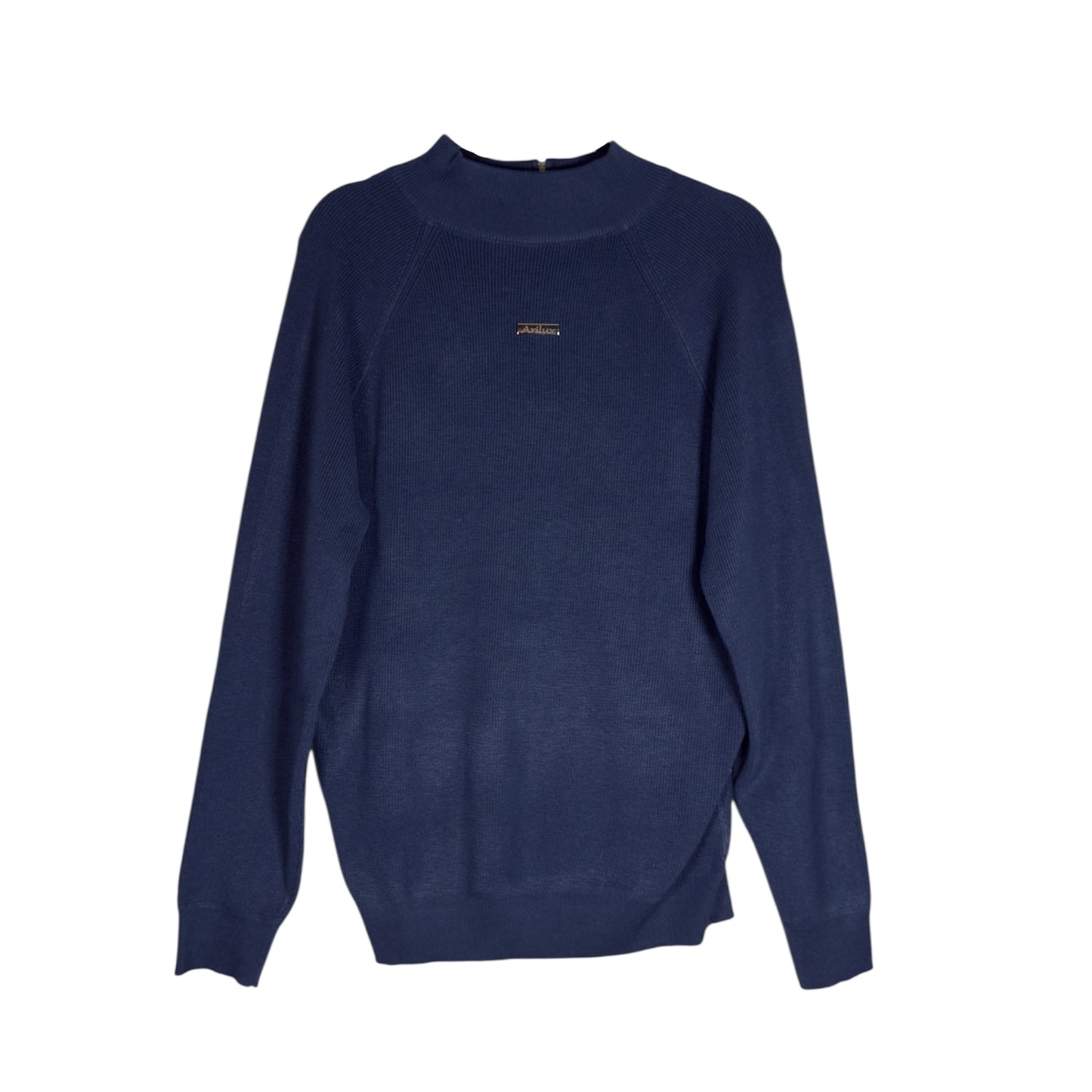 AR SWEATER HALF ZIP BLUE