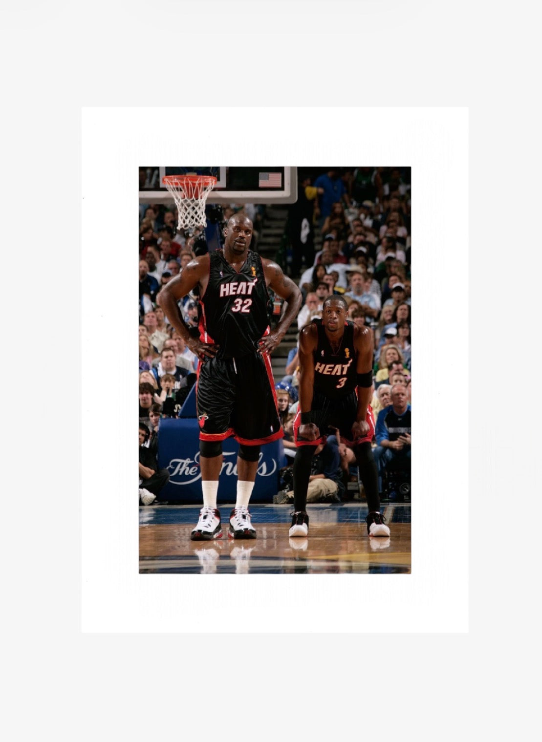 PHOTO ART STAMPA SHAQUILLE O’NEAL DWAYNE WADE