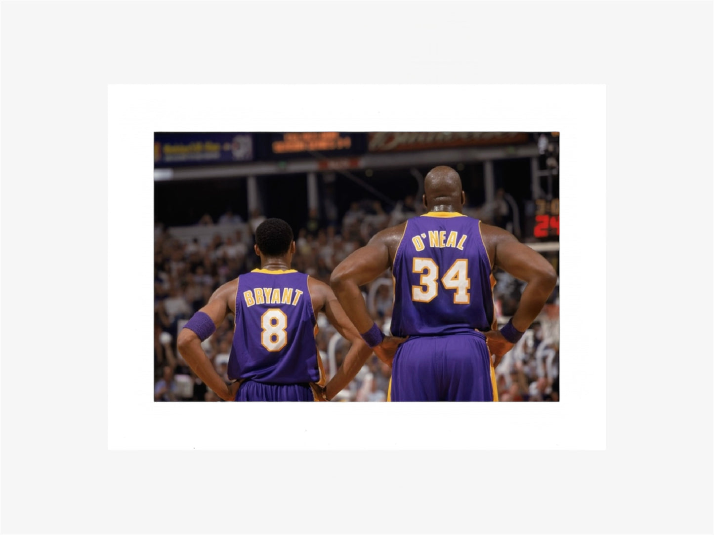PHOTO ART STAMPA SHAQUILLE O’NEAL KOBE BRYANT