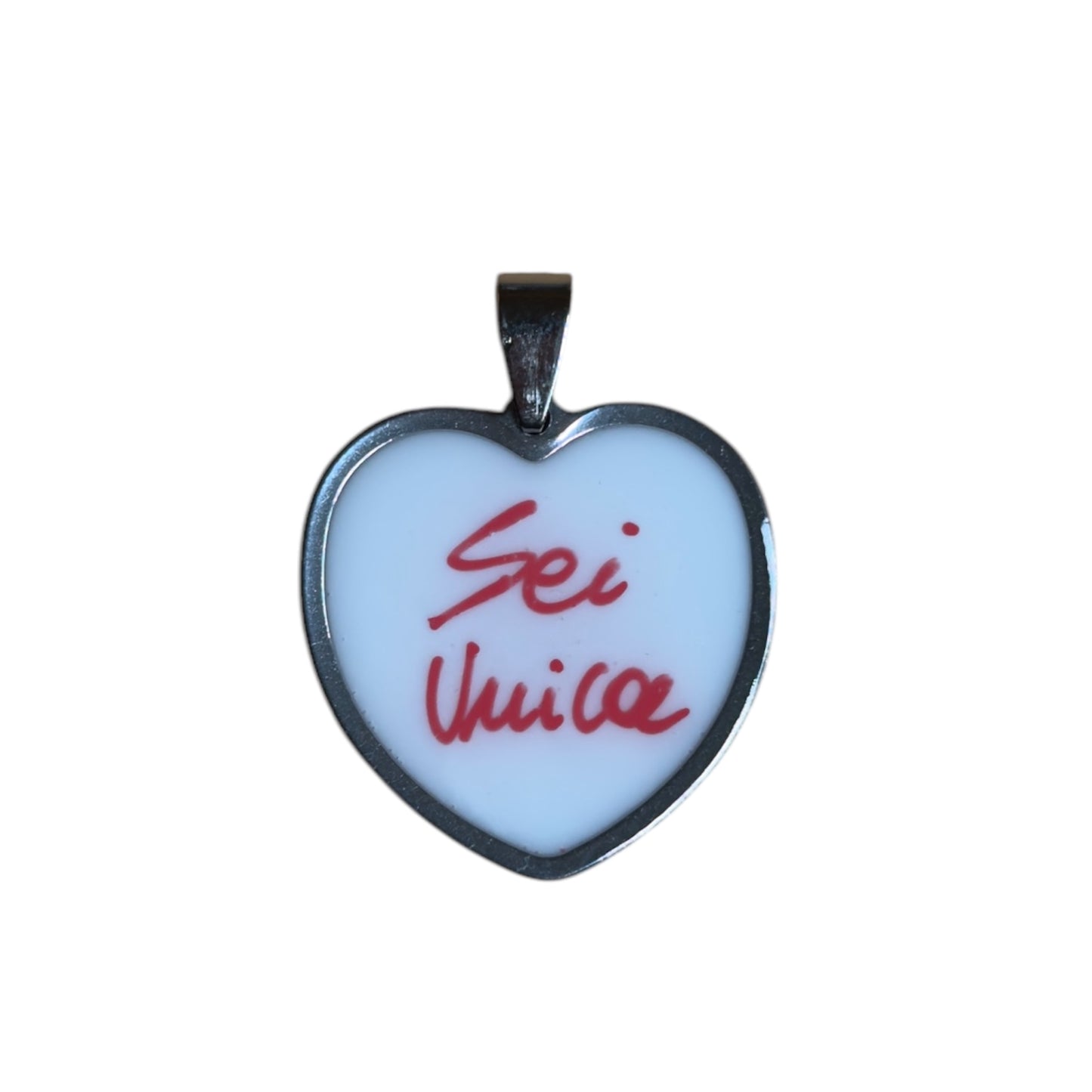 Ciondolo cuore sei unica