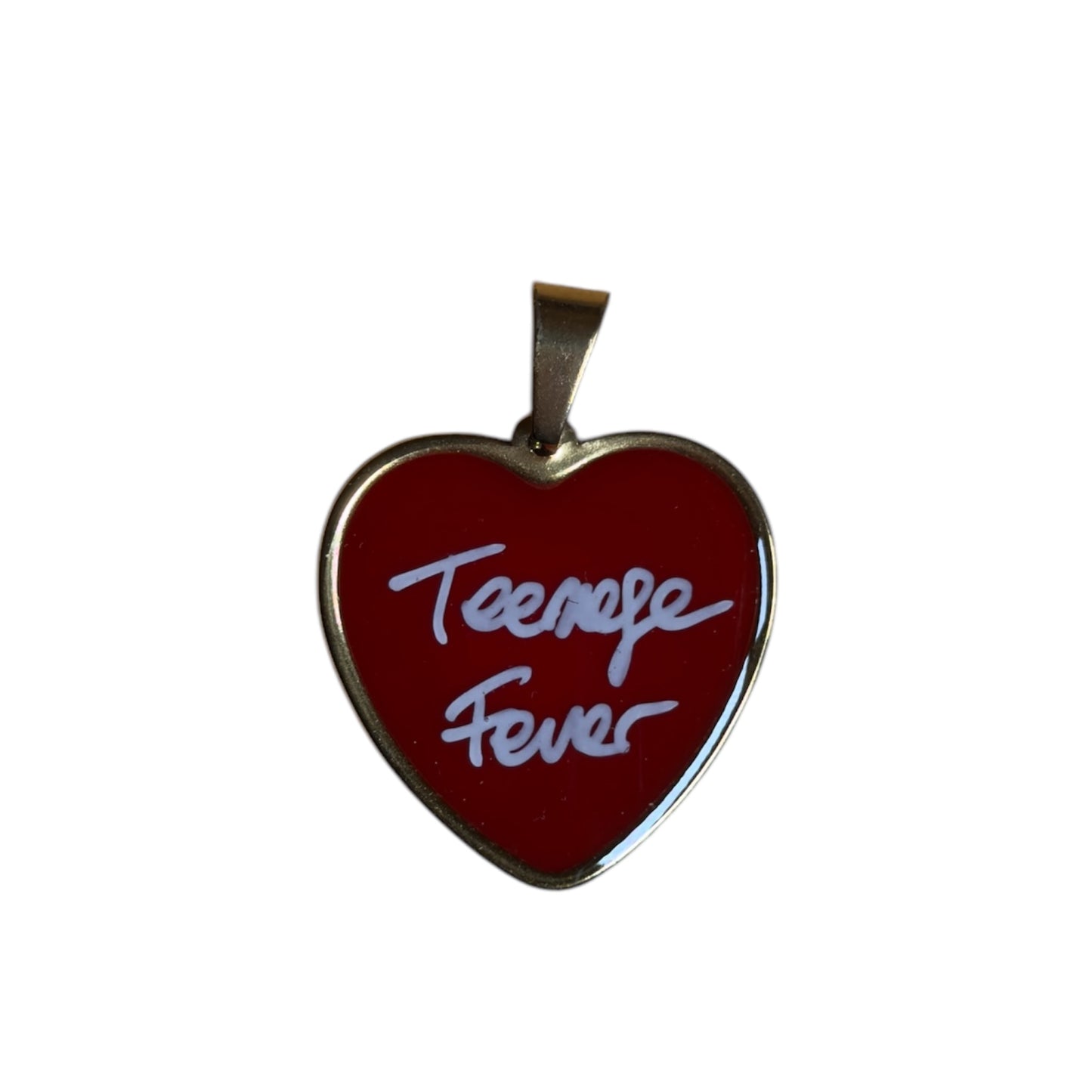 Ciondolo cuore teenage fever rosso