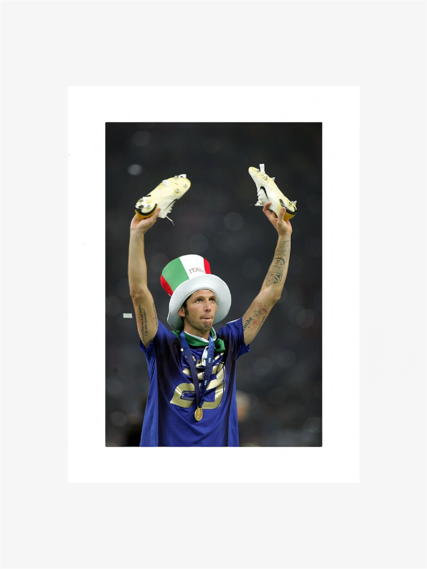 Photo stampa mondiali 2006 calcio materazzi