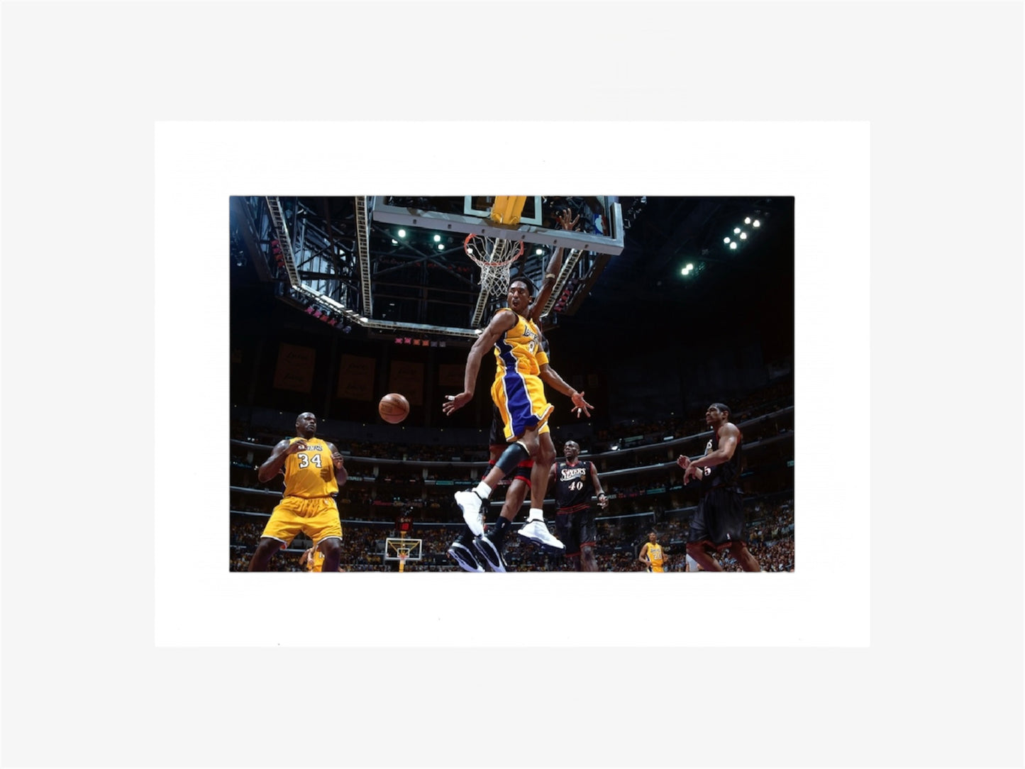 PHOTO ART STAMPA SHAQUILLE O’NEAL KOBE BRYANT