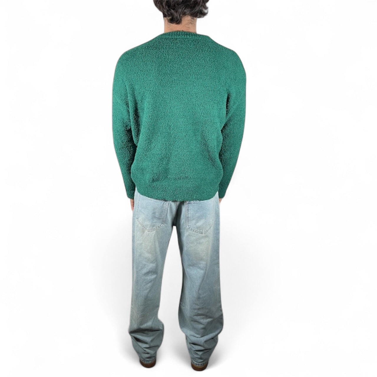 AR SWEATER GREEN TEDDY